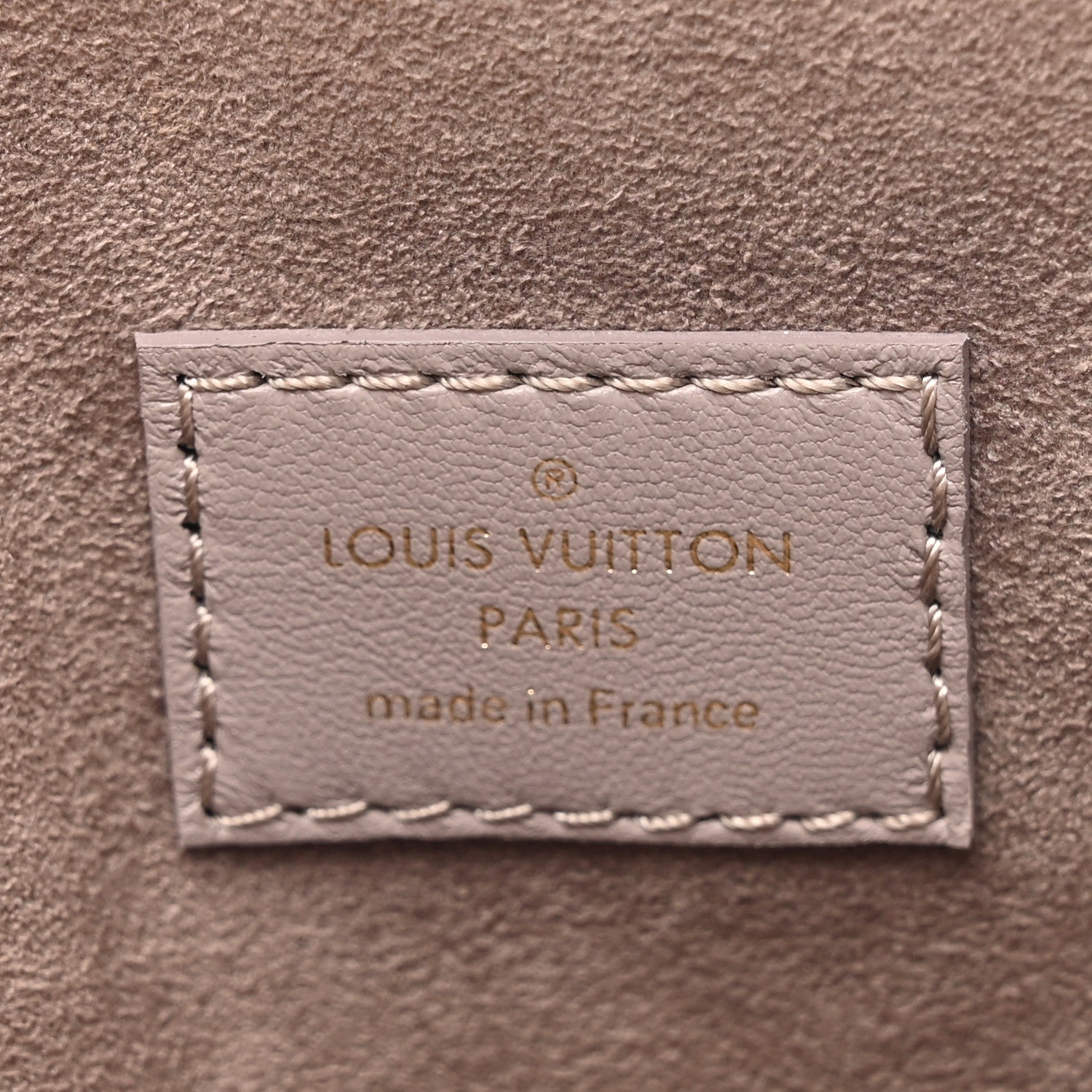 Louis Vuitton Lambskin Embossed Monogram Coussin PM Gris 7 of 13