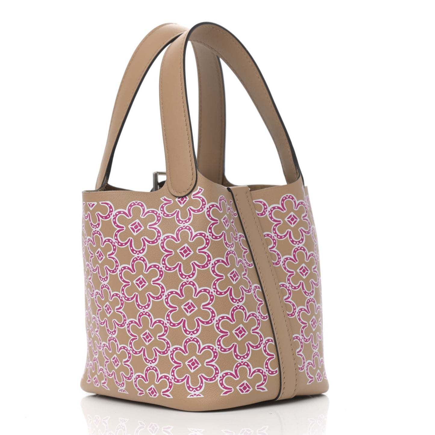 Swift Micro Lucky Daisy Picotin Lock Chai Rose White