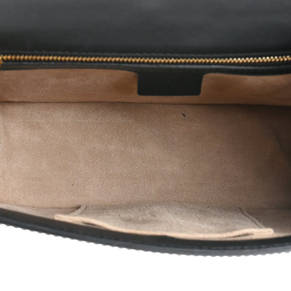 Gucci Calfskin Small Sylvie Shoulder Bag Black 5 of 13