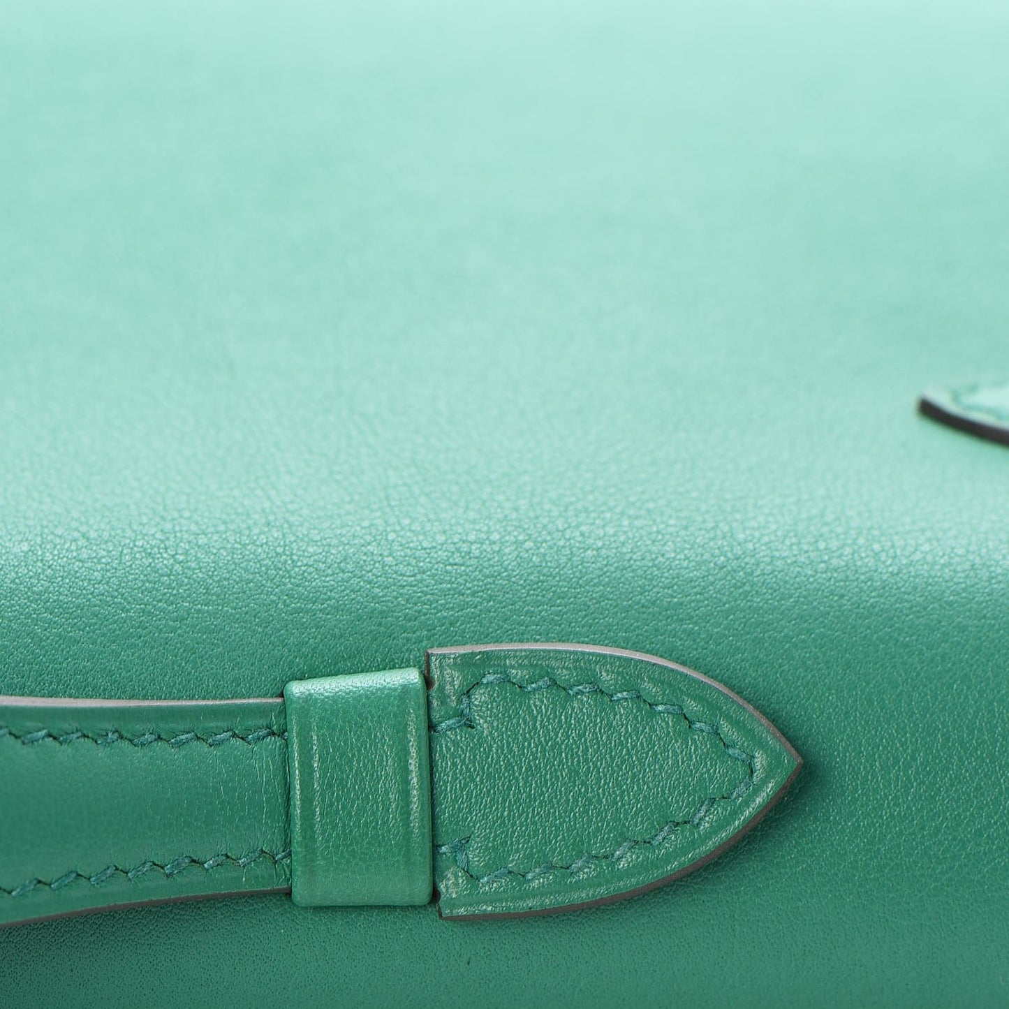 Swift Kelly Cut Clutch Pochette Vert Vertigo
