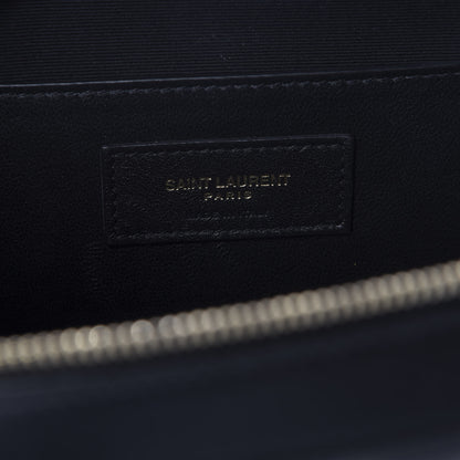 Saint Laurent Lambskin Matelasse Vicky Monogram Belt Bag Black 8 of 8
