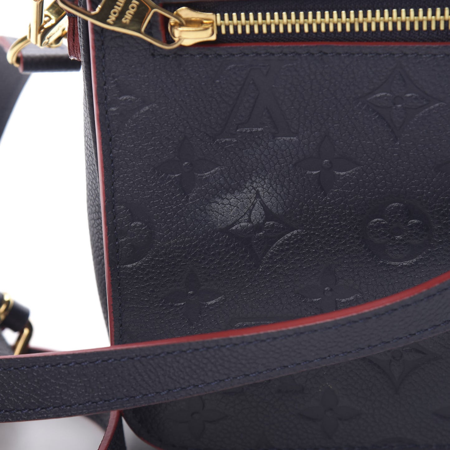 Empreinte Pochette Metis Marine Rouge