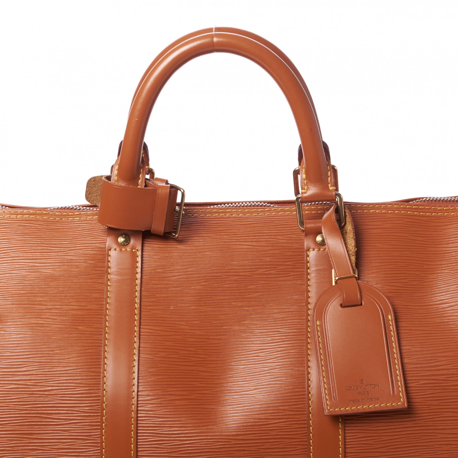 Louis Vuitton Epi Keepall 55 Cipango 7 of 11