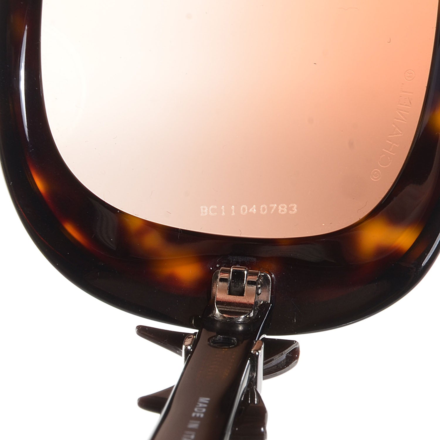 Chanel Tortoise CC Bow Sunglasses 5170-A 5 of 5