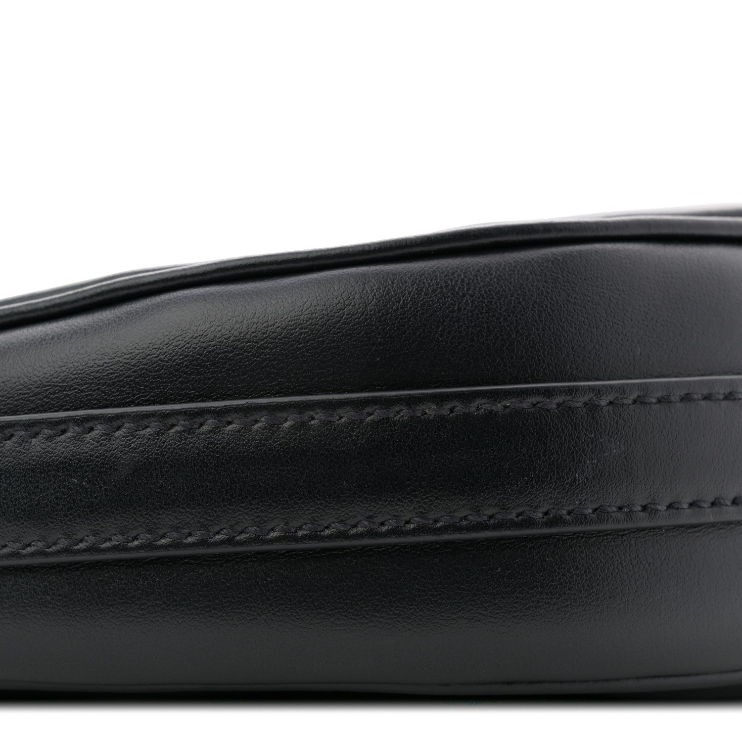 Prada Soft Calfskin Arque Shoulder Bag Black 9 of 11