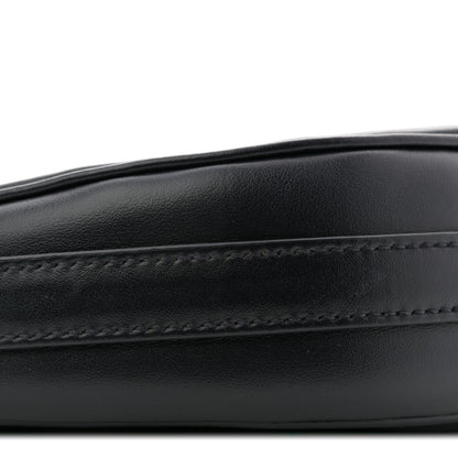 Prada Soft Calfskin Arque Shoulder Bag Black 9 of 11