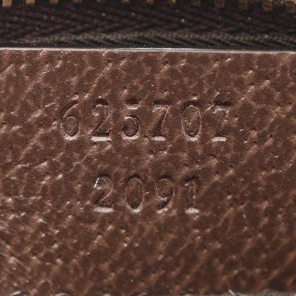 Gucci GG Supreme Monogram Web Ophidia Dome Key Pouch Beige New Acero 7 of 7