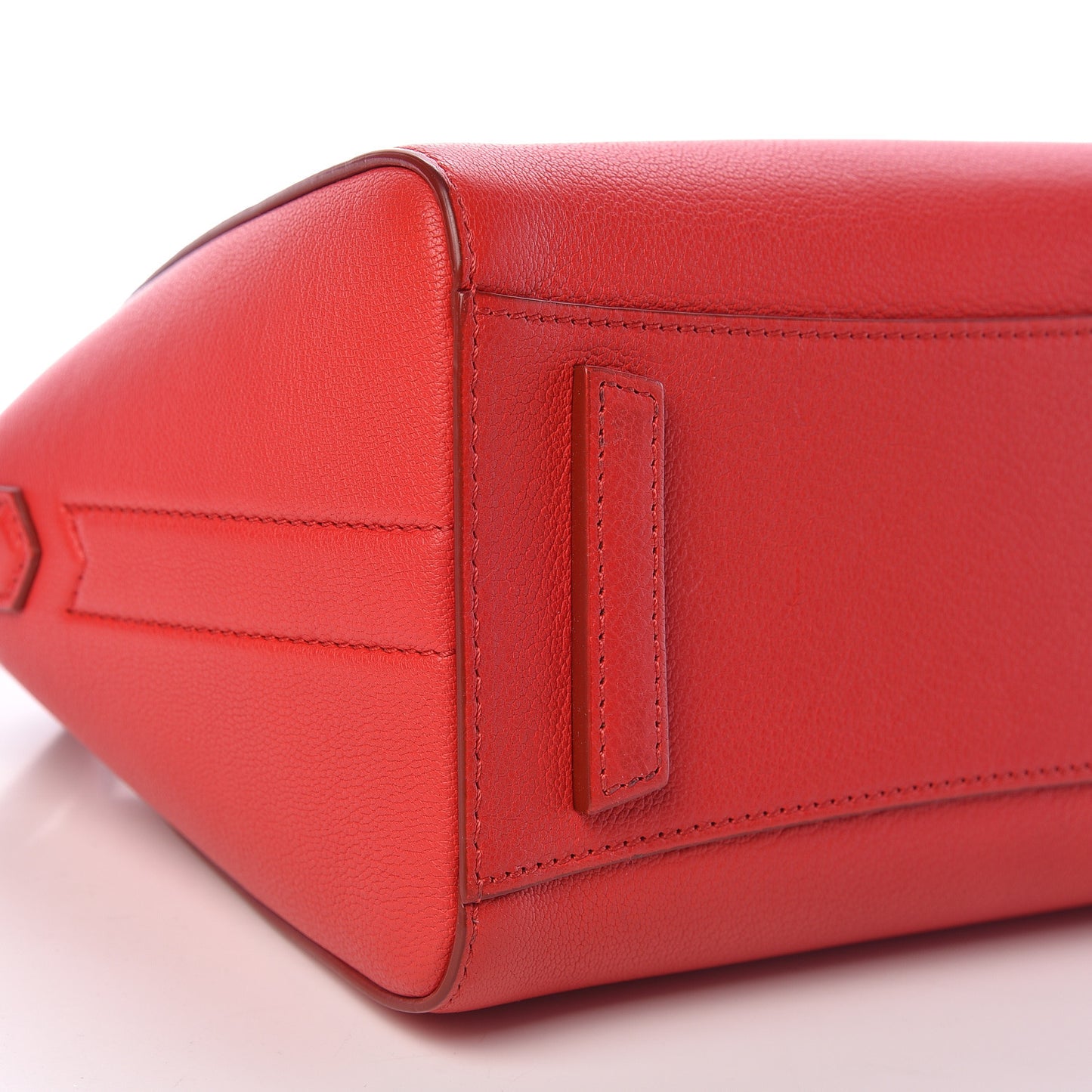 Sugar Goatskin Mini Antigona Medium Red