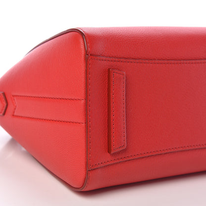 Givenchy Sugar Goatskin Mini Antigona Medium Red 9 of 11