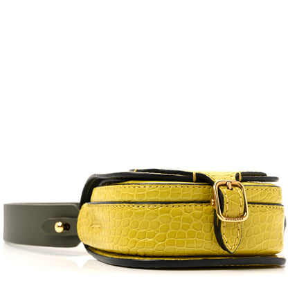Burberry Alligator Bridle Micro Satchel Lime 8 of 34