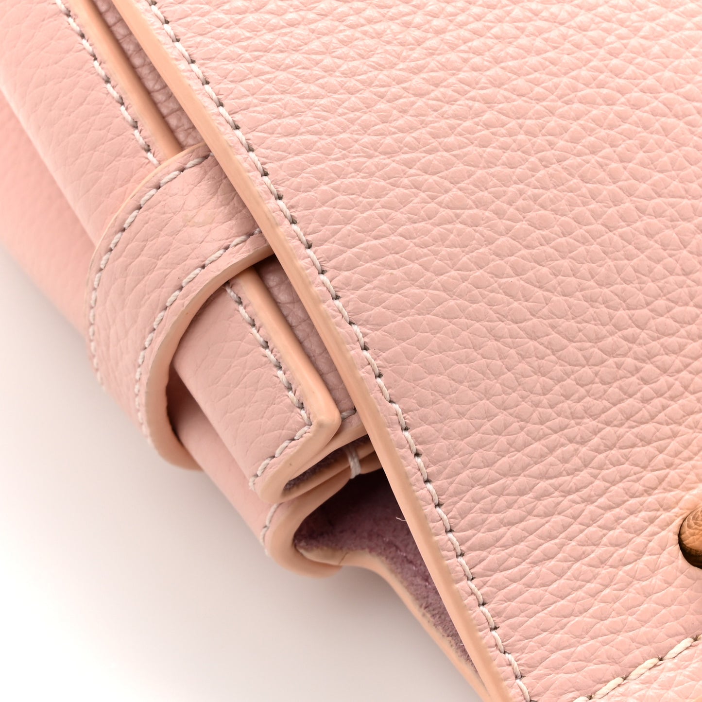 Small Classic Grain Small Amberley Satchel Icy Pink