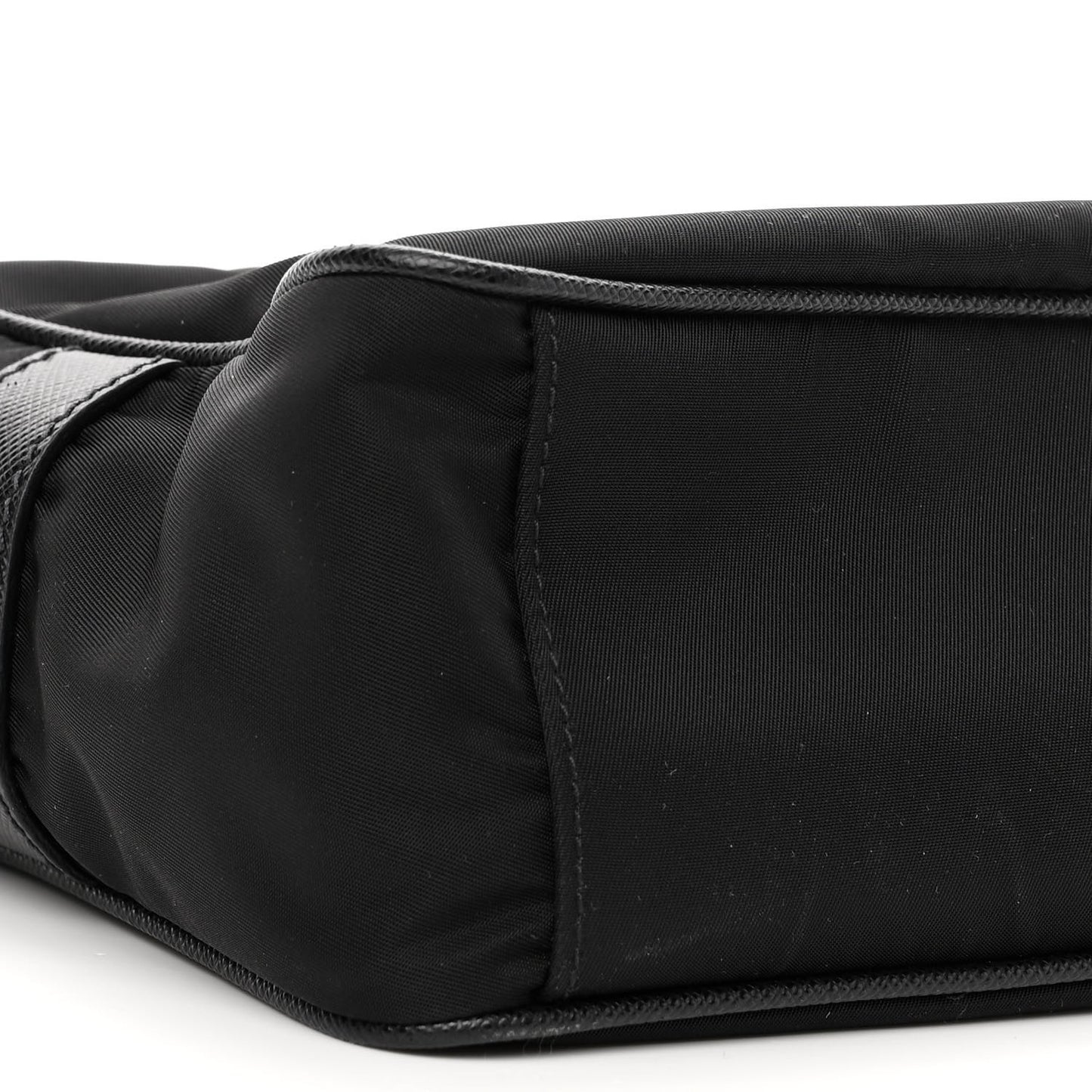 Tessuto Nylon Soft Calf Camera Bag Black