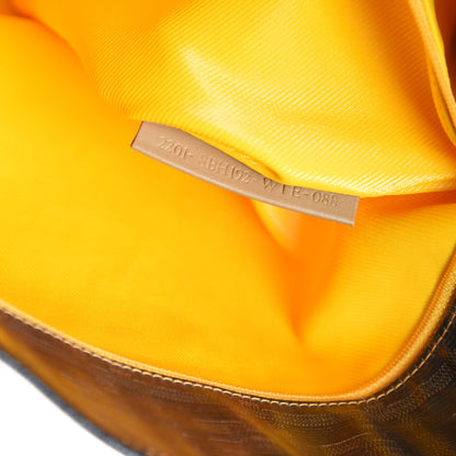 Fendi Zucca Spalmati Matrioska Small Roll Tote Tobacco Black 7 of 22