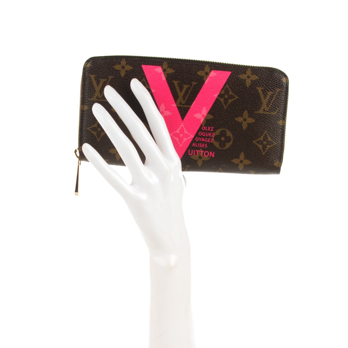 Monogram V Zippy Wallet Grenade