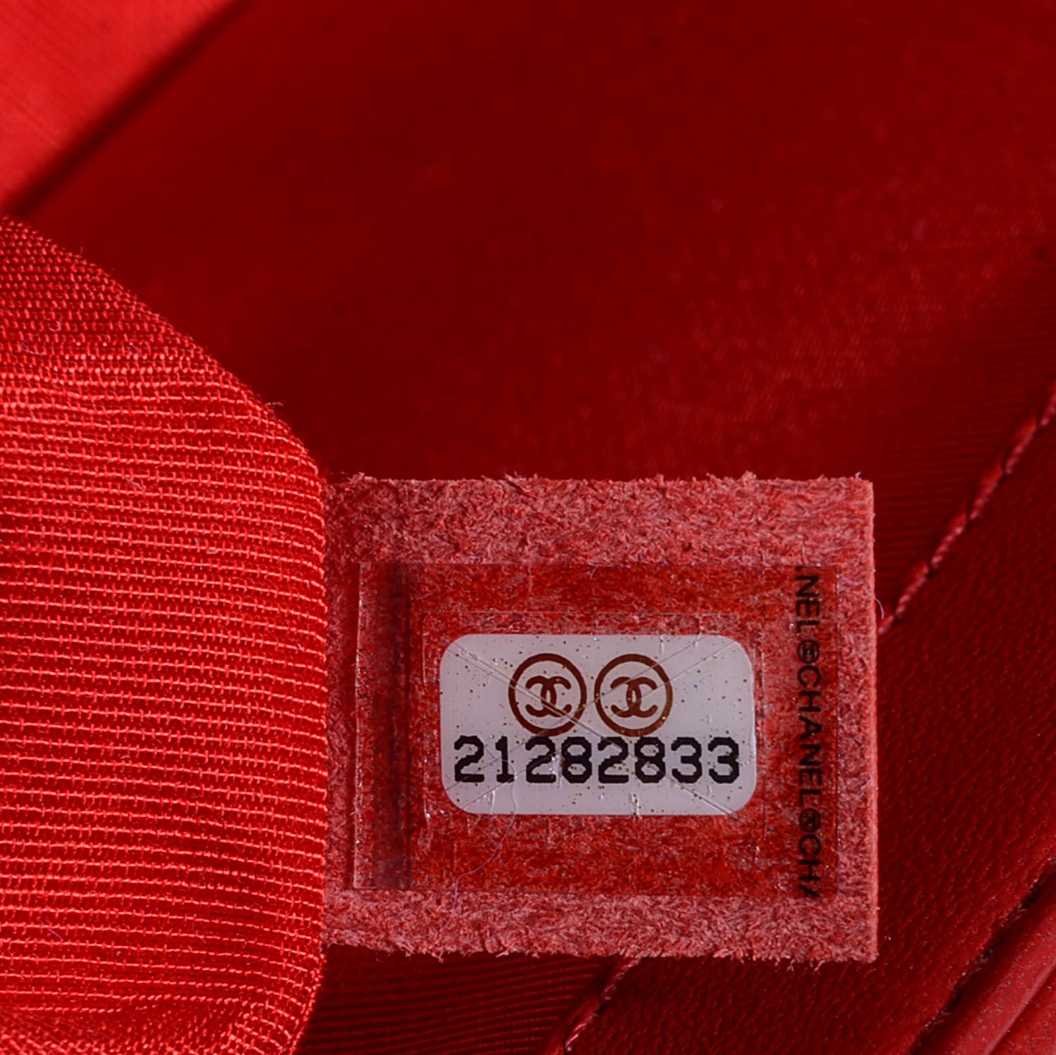Chanel Lambskin New Medium Boy Flap Red 8 of 9