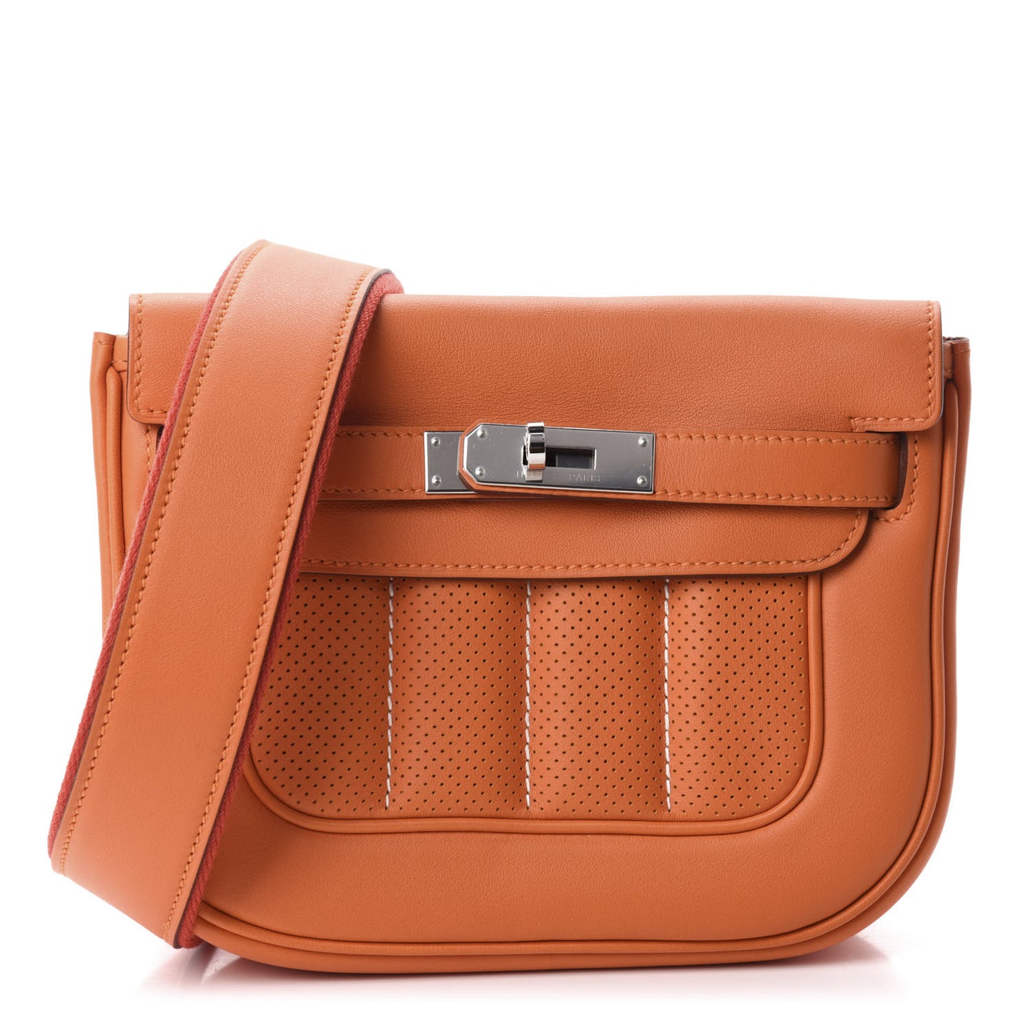 Veau Swift Mini Sac Berline Orange