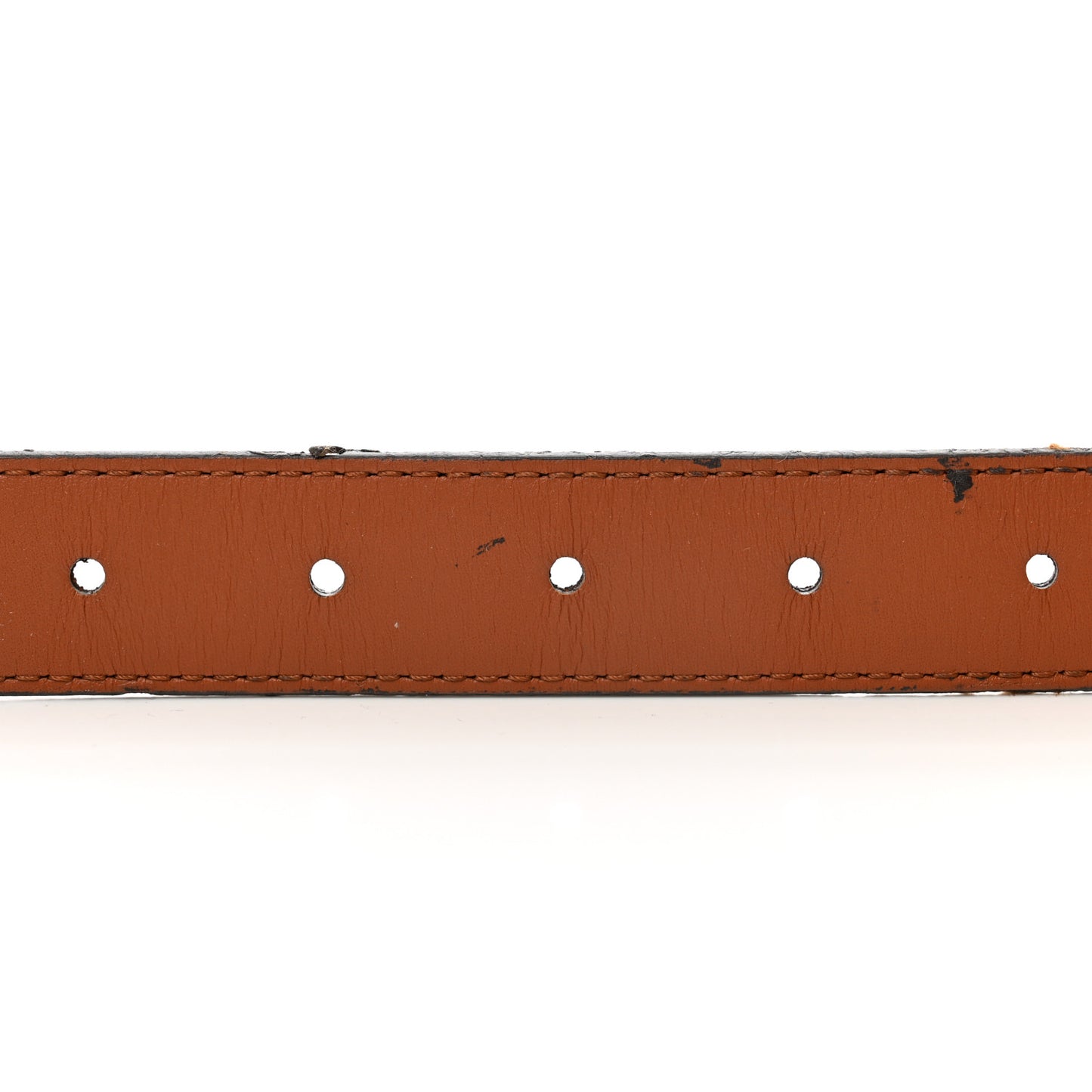 Monogram 25mm Dauphine Reversible Belt 85/34 Tan