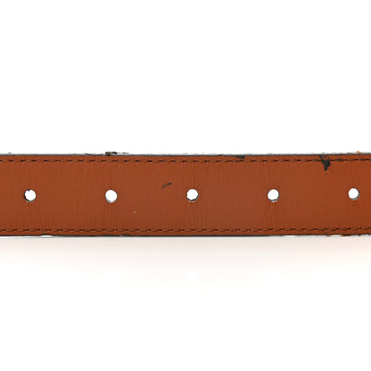Louis Vuitton Monogram 25mm Dauphine Reversible Belt 85/34 Tan 4 of 5
