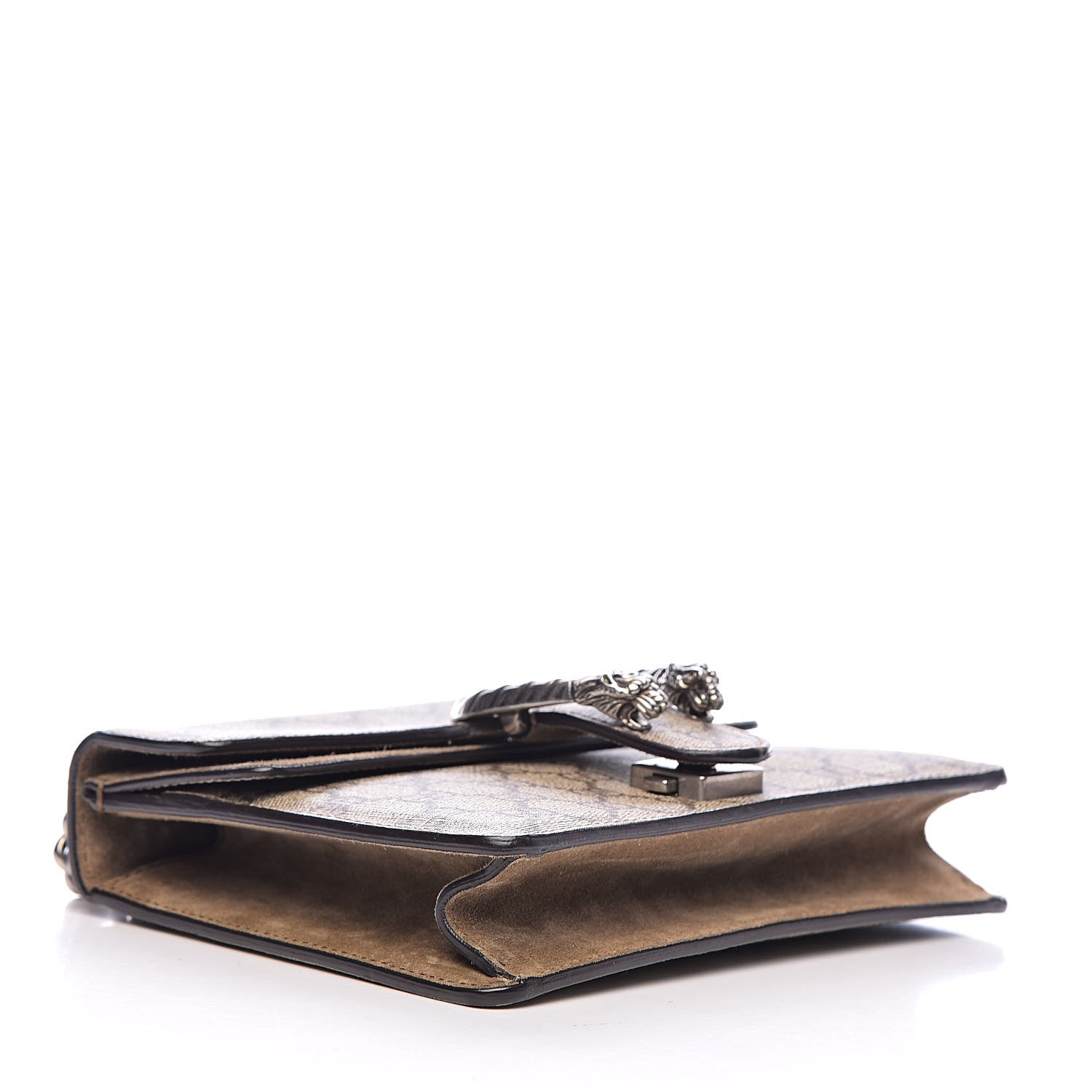 Gucci GG Supreme Monogram Mini Dionysus Shoulder Bag Taupe 4 of 11