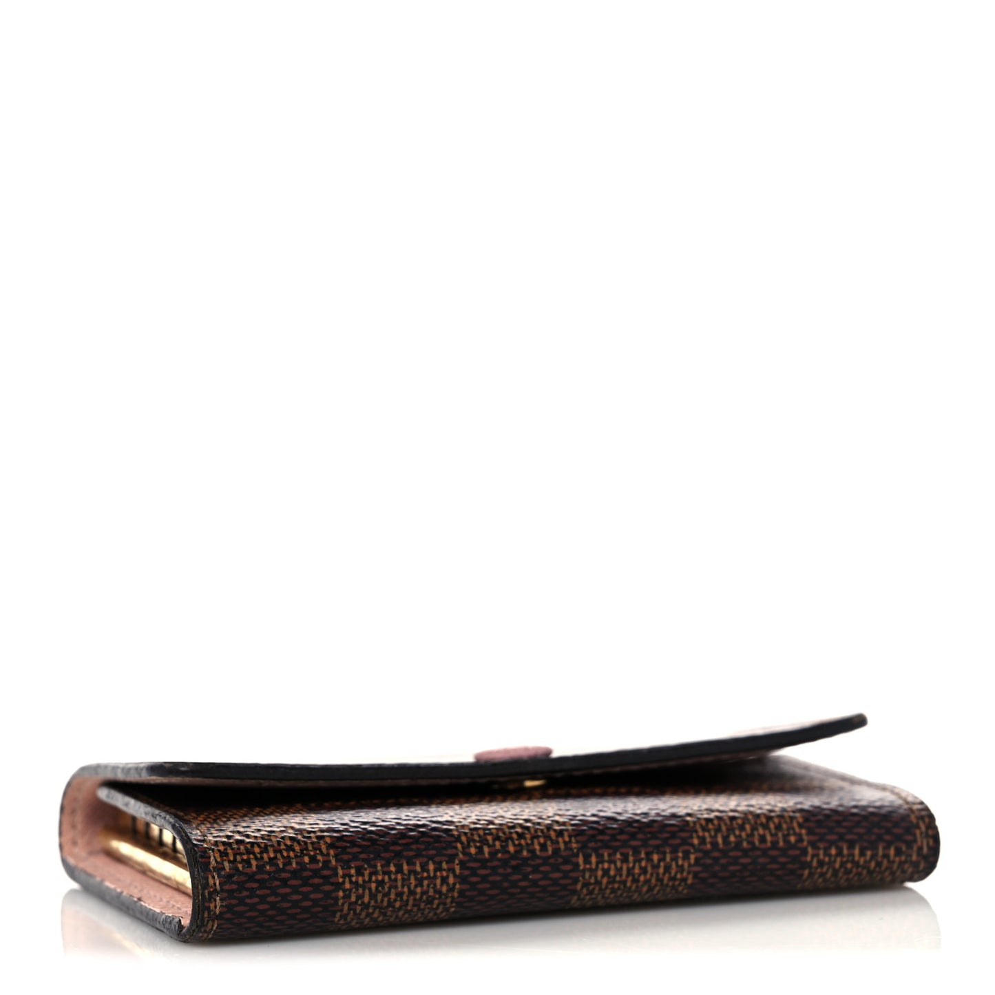Damier Ebene Multicles 6 Key Holder Rose Ballerine