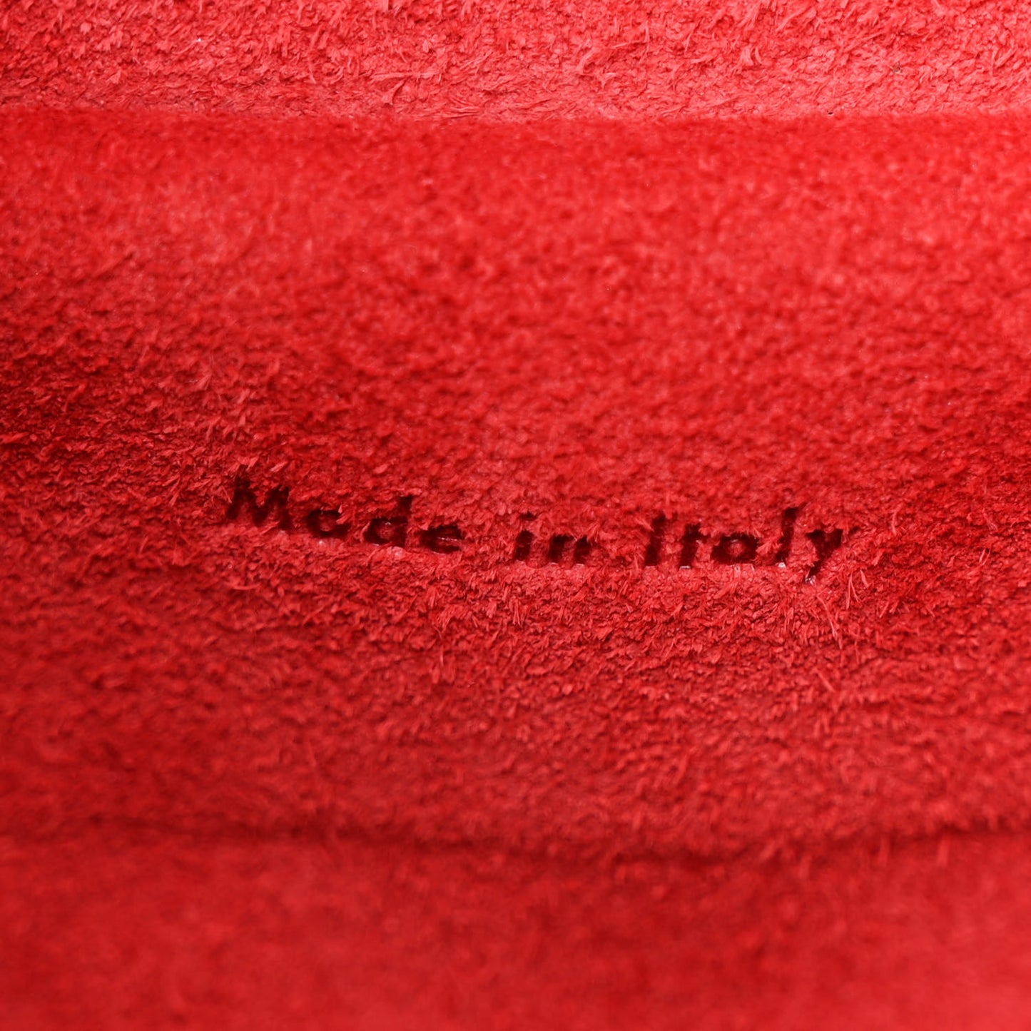 Baby Grained Calfskin Micro Belt Bag Coquelicot