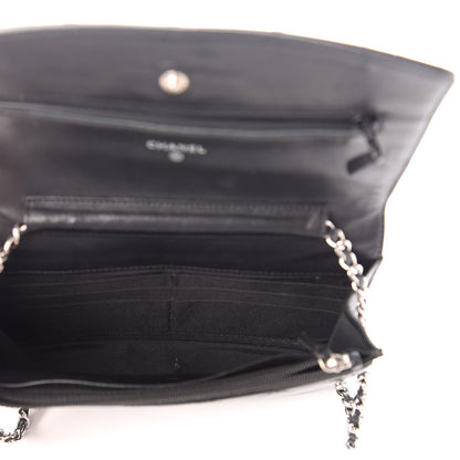 Chanel Patent Quilted Brilliant Wallet On Chain WOC Black 5 of 10