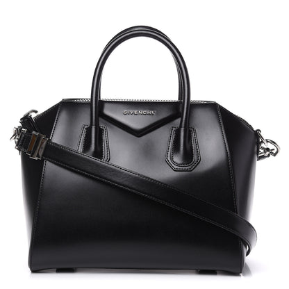 Givenchy Shiny Lord Calfskin Small Antigona Black 1 of 9