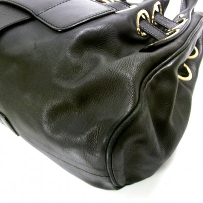 Jimmy Choo Leather Riki Black 5 of 9