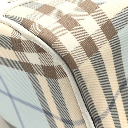 Burberry Candy Check Lola Barrel Shoulder Bag Light Blue 7 of 11