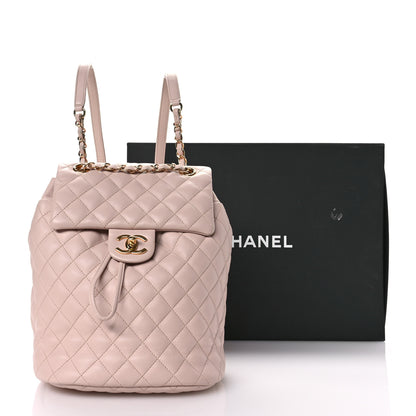 Chanel Lambskin Quilted Small Urban Spirit Backpack Light Pink 11 of 13