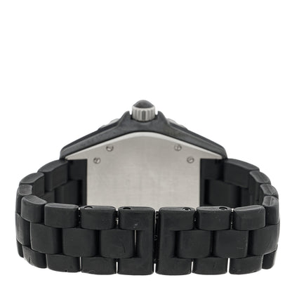 Chanel Stainless Steel Ceramic 38mm J12 Automatic Watch Black 3 of 4