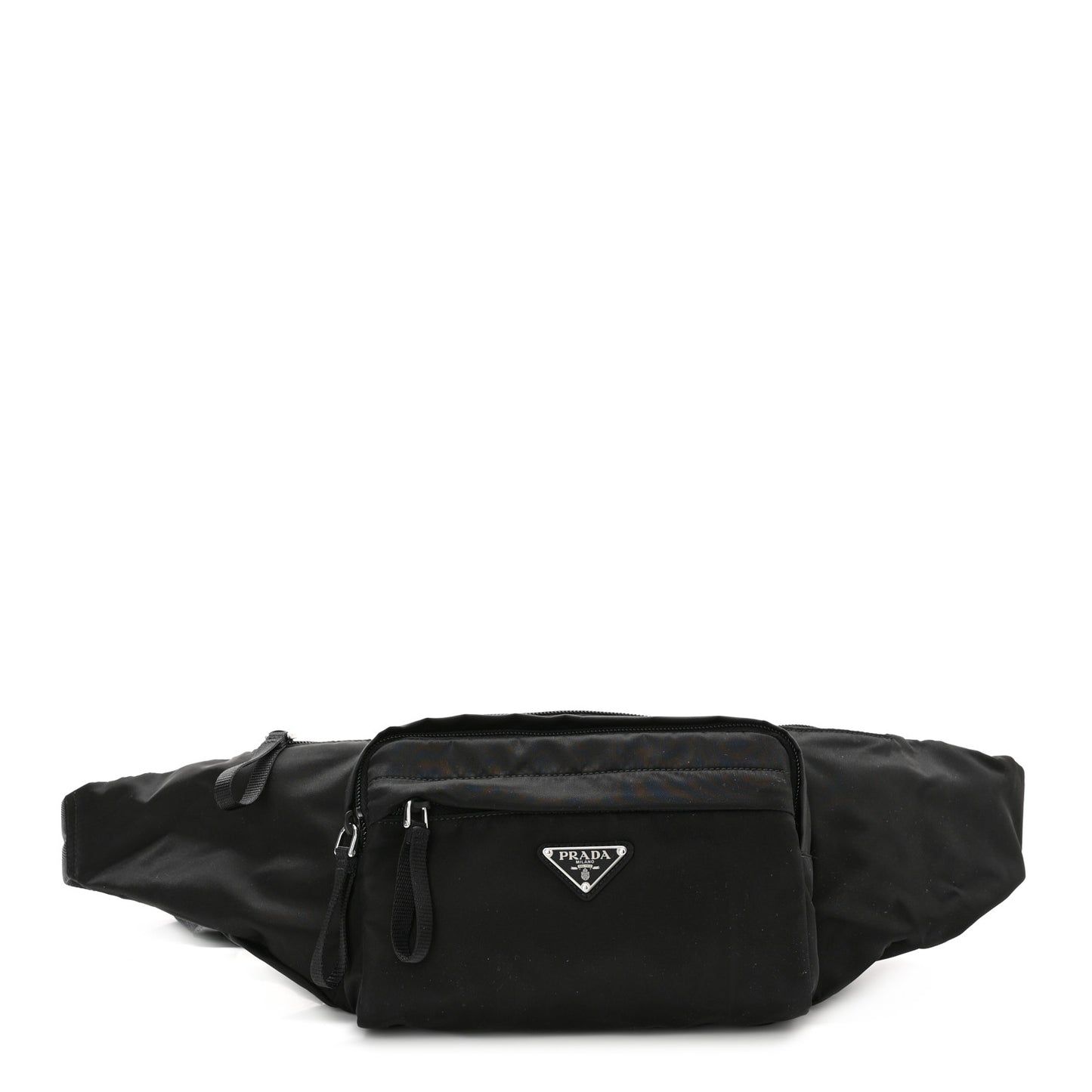 Tessuto Nylon Montagna Belt Bag Black