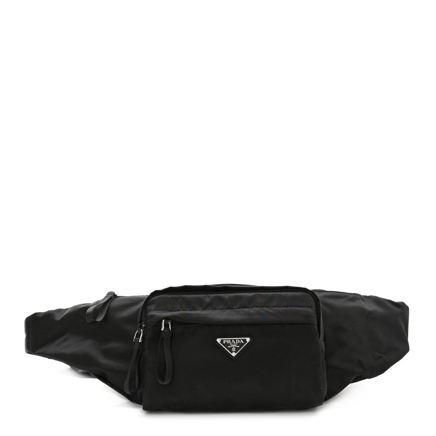 Prada Tessuto Nylon Montagna Belt Bag Black 1 of 10