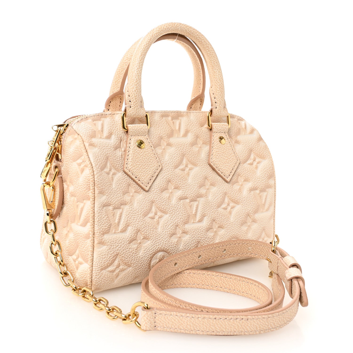 Louis Vuitton Empreinte Monogram Summer Stardust Speedy Bandouliere 20 Beige Clair 3 of 9