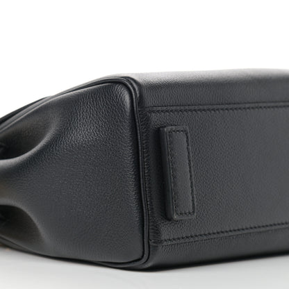 Versace Grained Calfskin Small La Medusa Top Handle Bag Black 8 of 11