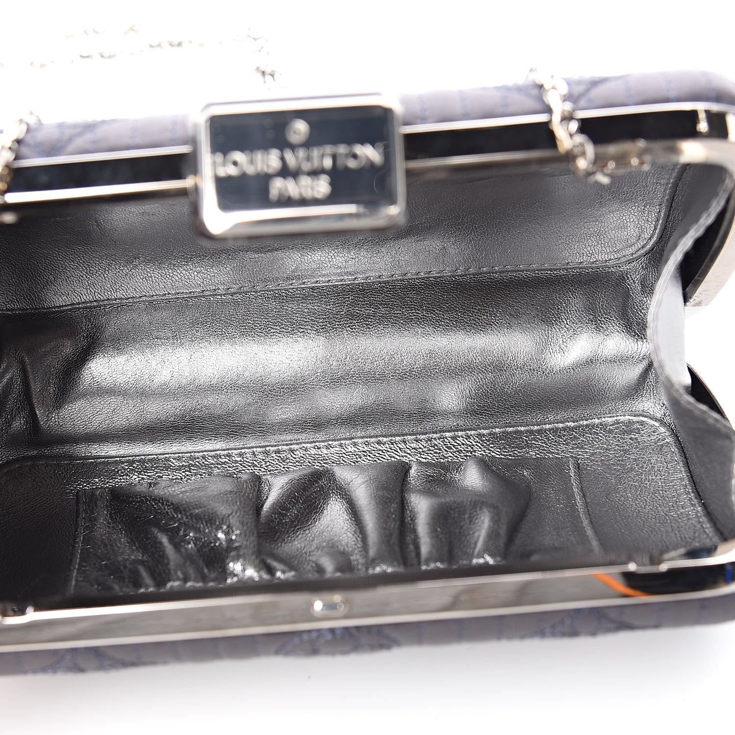Louis Vuitton Monogram Motard Minaudiere Clutch Grey 5 of 13