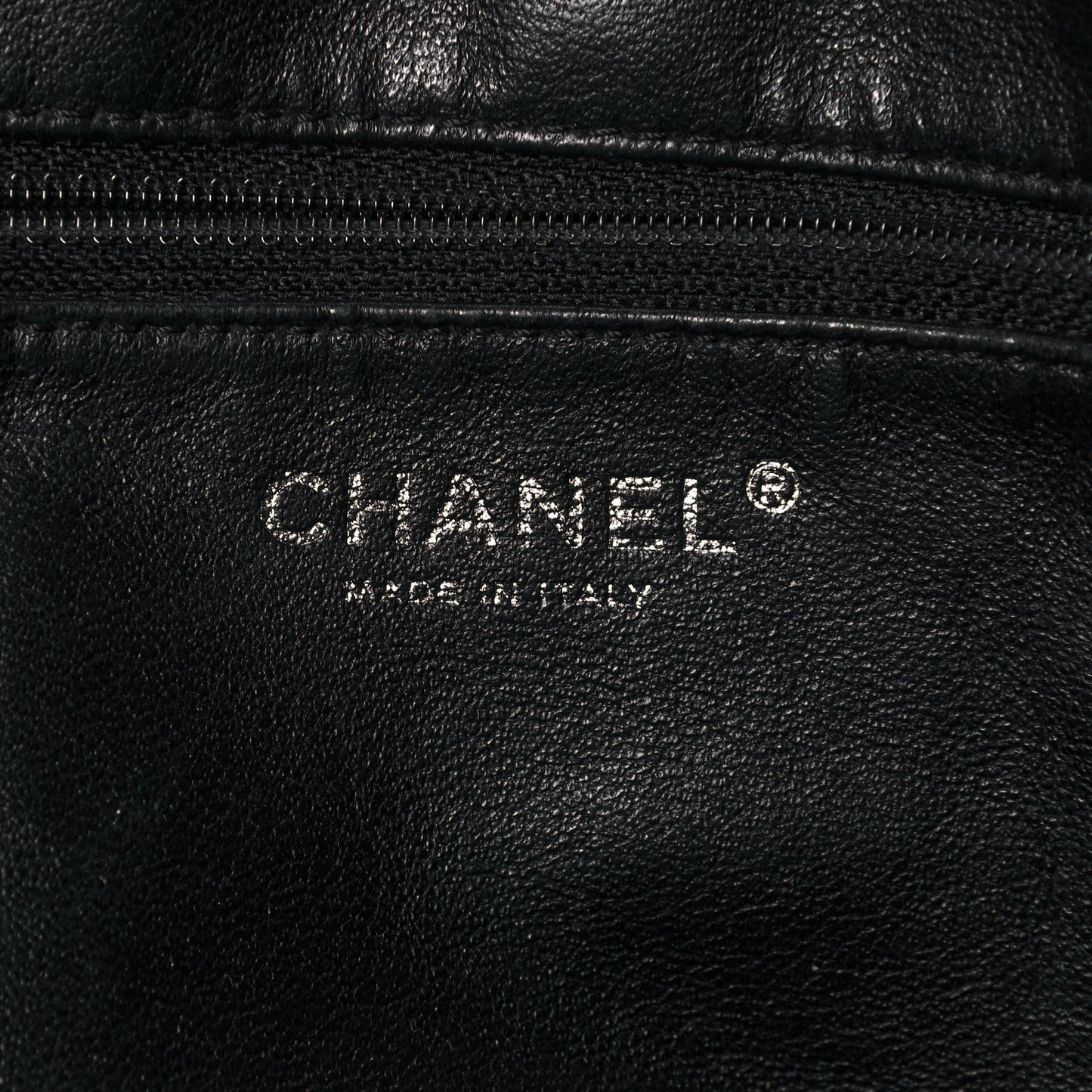 Calfskin Modern Chain Hobo Black