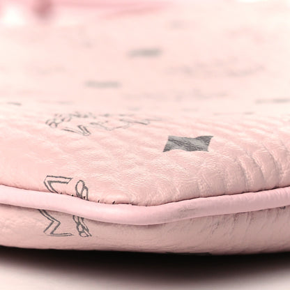 MCM Visetos Medium Crossbody Pouch Soft Pink 9 of 10