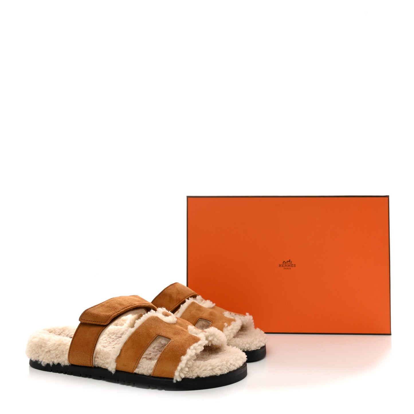 Suede Goatskin Woolskin Womens Chypre Sandals 37 Naturel Ecru