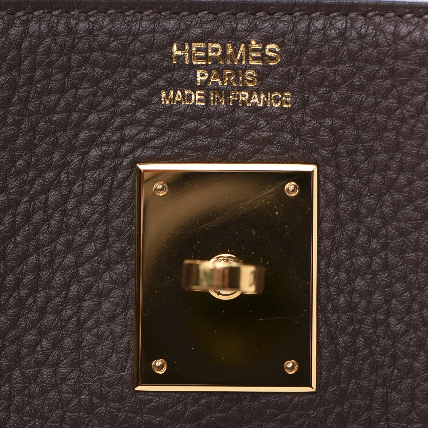 Hermes Togo Birkin 40 Chocolate 23 of 33