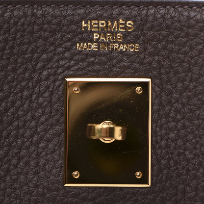 Hermes Togo Birkin 40 Chocolate 23 of 33