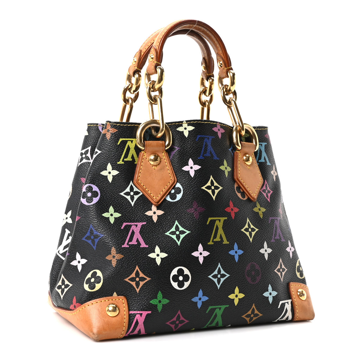 Louis Vuitton Monogram Multicolor Audra Black 2 of 8