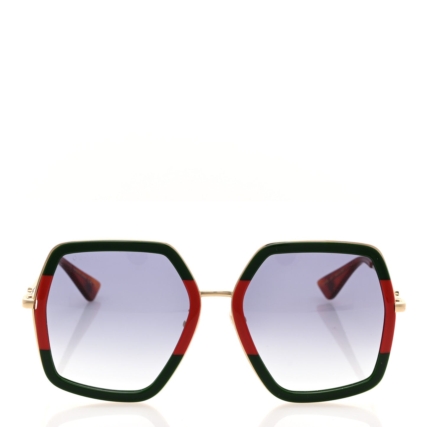 Square Frame Web GG0106S Sunglasses Tortoise