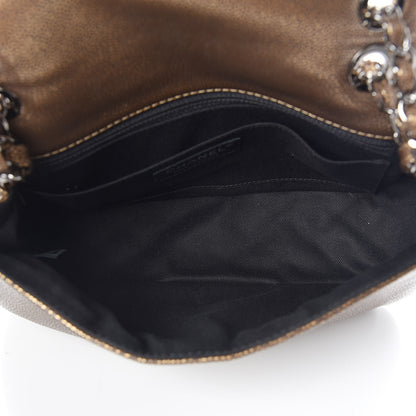 Chanel Metallic Caviar Medium Timeless CC Flap Bronze 5 of 9