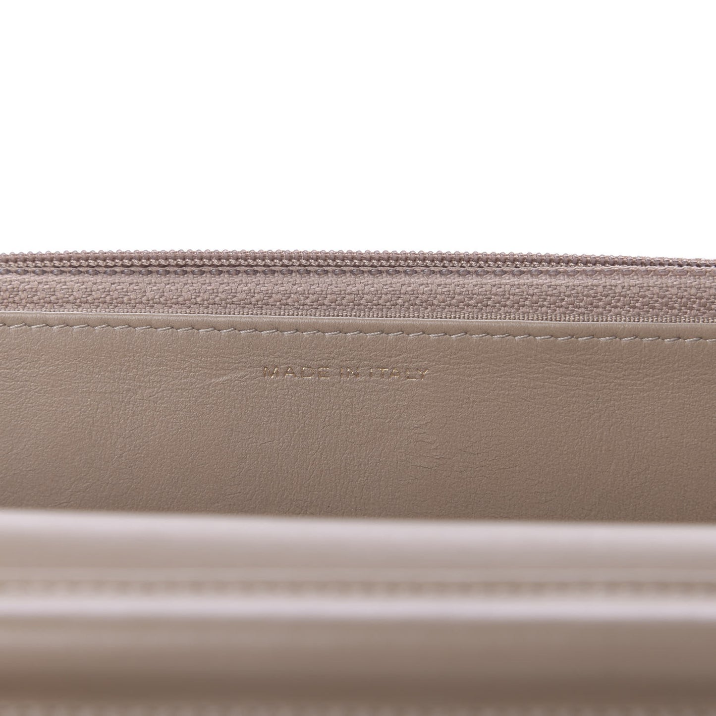 Metallic Aged Calfskin Reissue Wallet On Chain WOC Gold