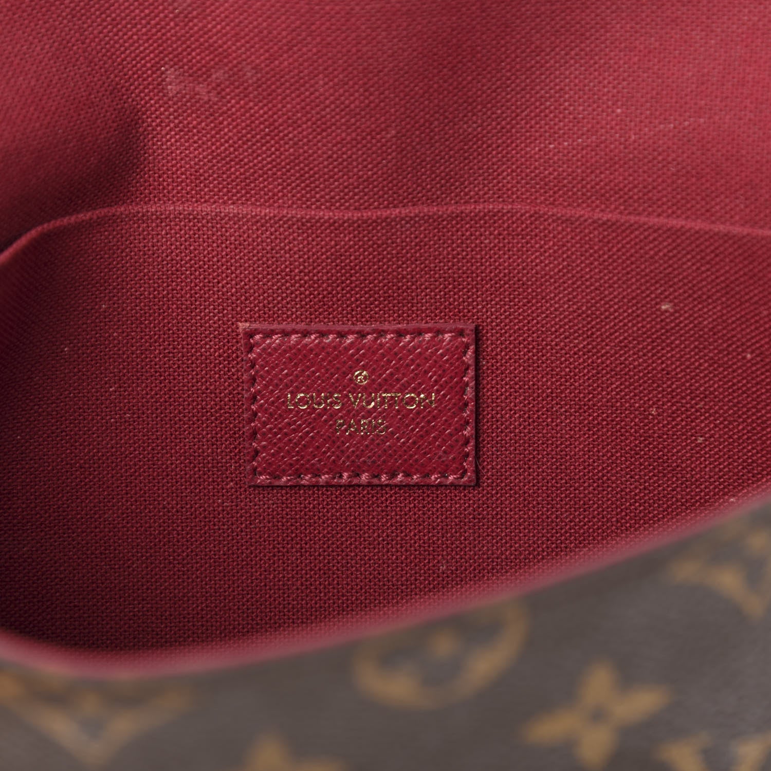 Louis Vuitton Monogram Pochette Felicie Chain Wallet Fuchsia 6 of 16