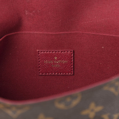 Louis Vuitton Monogram Pochette Felicie Chain Wallet Fuchsia 6 of 16