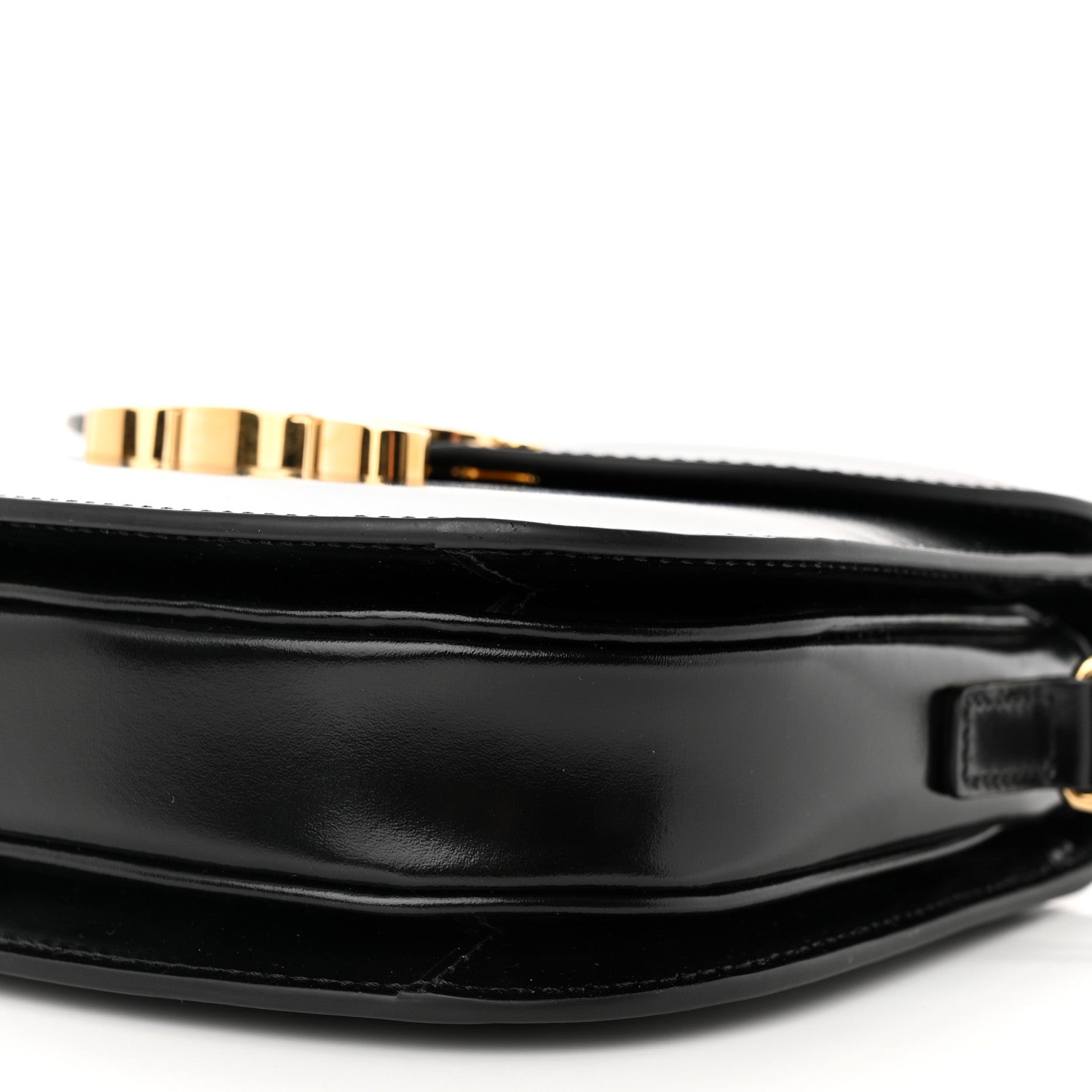 Celine Shiny Calfskin Teen Besace Black 9 of 9