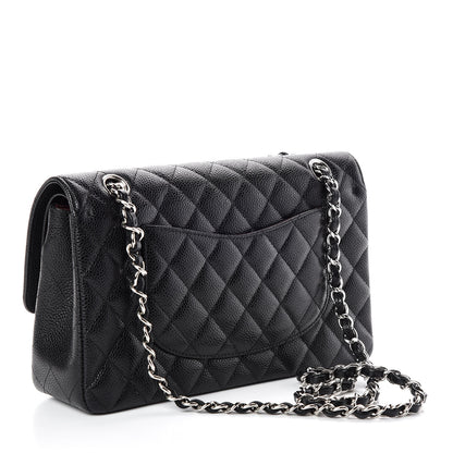 Chanel Caviar Quilted Medium Double Flap Black 3 of 10