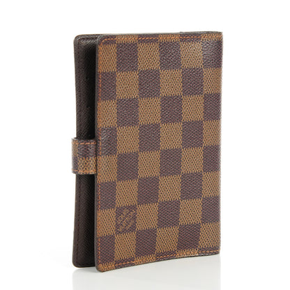 Louis Vuitton Damier Ebene Small Ring Agenda Cover 3 of 8